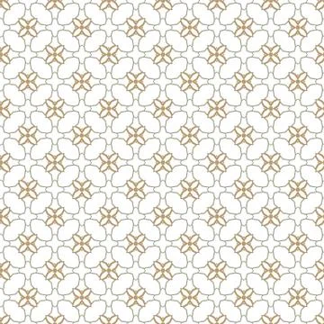 Geometric ornamental vector pattern. Seamless design texture. イラスト素材