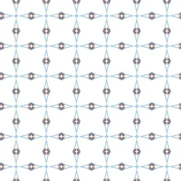 Geometric ornamental vector pattern. Seamless design texture. Stock Illustration