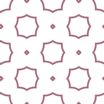 Geometric ornamental vector pattern. Seamless design texture. Stock Illustration