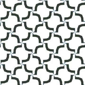 Geometric ornamental vector pattern. Seamless design texture. Illustrazione stock