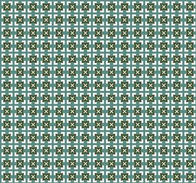 Geometric ornamental vector pattern. Seamless design texture. Illustrazione stock