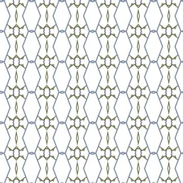 Geometric ornamental vector pattern. Seamless design texture. Illustrazione stock