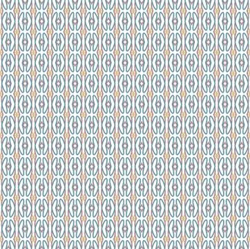 Geometric ornamental vector pattern. Seamless design texture. イラスト素材