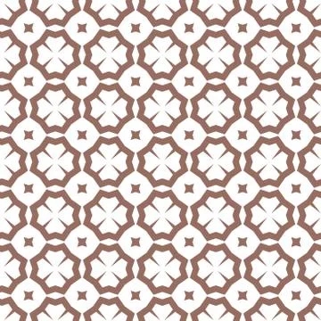 Geometric ornamental vector pattern. Seamless design texture. Stock Illustration