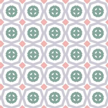 Geometric ornamental vector pattern. Seamless design texture. Illustrazione stock