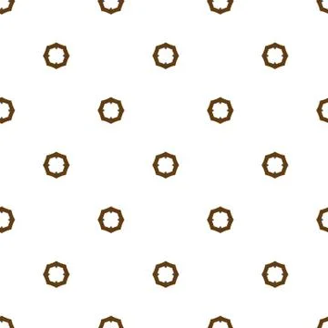 Geometric ornamental vector pattern. Seamless design texture. イラスト素材