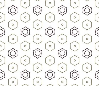 Geometric ornamental vector pattern. Seamless design texture. Stockillustratie