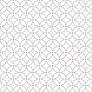 Geometric ornamental vector pattern. Seamless design texture. Illustrazione stock