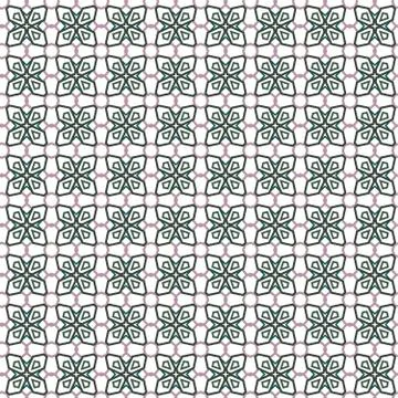 Geometric ornamental vector pattern. Seamless design texture. Illustrazione stock