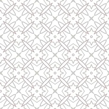 Geometric ornamental vector pattern. Seamless design texture. イラスト素材
