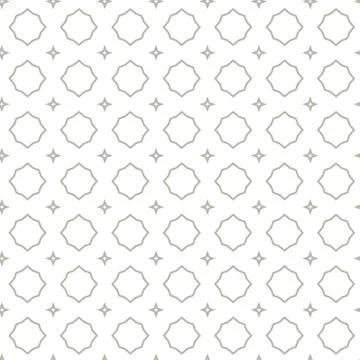 Geometric ornamental vector pattern. Seamless design texture. イラスト素材