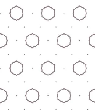 Geometric ornamental vector pattern. Seamless design texture. Illustrazione stock