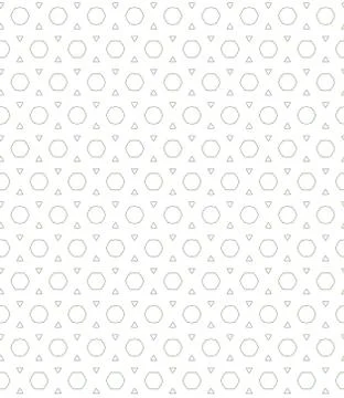 Geometric ornamental vector pattern. Seamless design texture. Stock Illustration