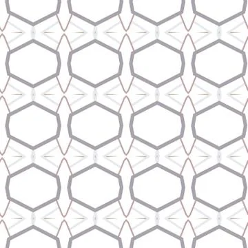 Geometric ornamental vector pattern. Seamless design texture. Illustrazione stock