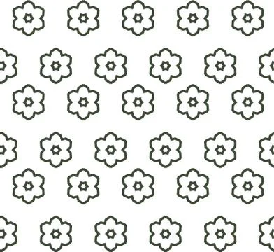 Geometric ornamental vector pattern. Seamless design texture. Illustrazione stock