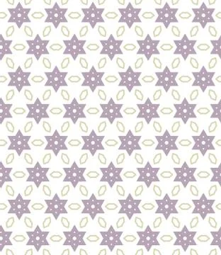 Geometric ornamental vector pattern. Seamless design texture. Illustrazione stock