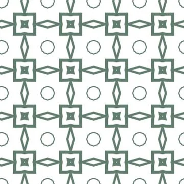 Geometric ornamental vector pattern. Seamless design texture. Illustrazione stock