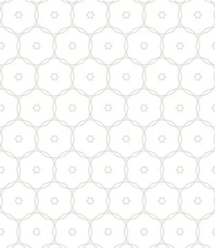 Geometric ornamental vector pattern. Seamless design texture. Illustrazione stock