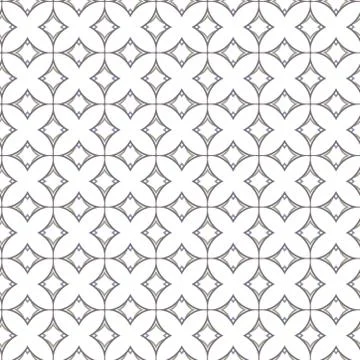 Geometric ornamental vector pattern. Seamless design texture. Illustrazione stock