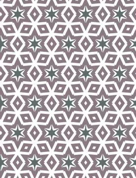 Geometric ornamental vector pattern. Seamless design texture. Illustrazione stock