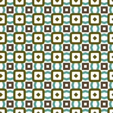 Geometric ornamental vector pattern. Seamless design texture. Illustrazione stock