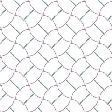 Geometric ornamental vector pattern. Seamless design texture. Illustrazione stock