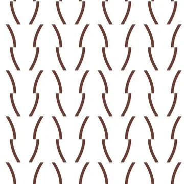 Geometric ornamental vector pattern. Seamless design texture. イラスト素材