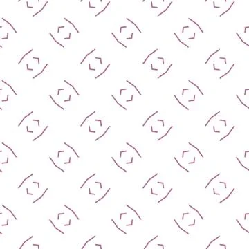 Geometric ornamental vector pattern. Seamless design texture. イラスト素材