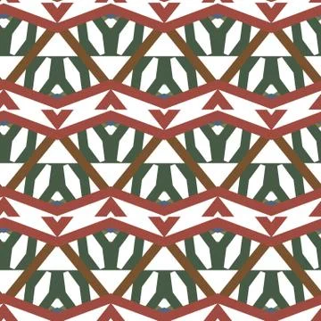 Geometric ornamental vector pattern. Seamless design texture. イラスト素材