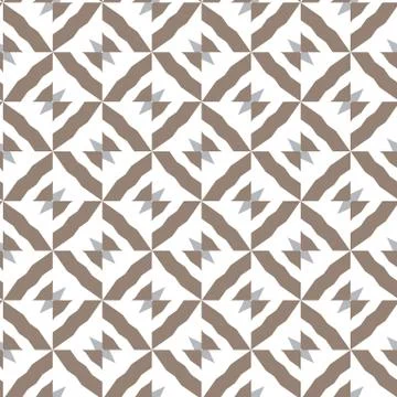 Geometric ornamental vector pattern. Seamless design texture. Stock Illustration
