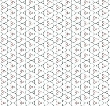 Geometric ornamental vector pattern. Seamless design texture. Illustrazione stock