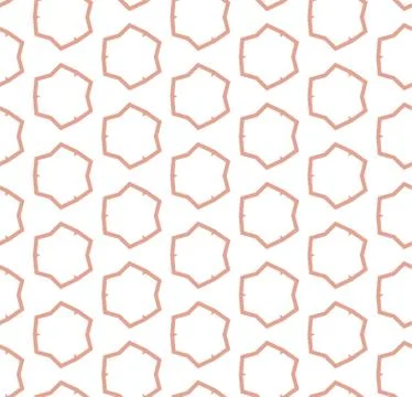 Geometric ornamental vector pattern. Seamless design texture. Illustrazione stock