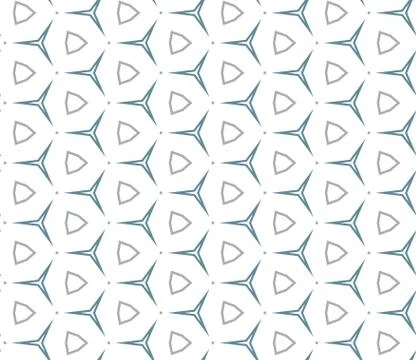 Geometric ornamental vector pattern. Seamless design texture. イラスト素材
