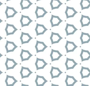 Geometric ornamental vector pattern. Seamless design texture. Stock Illustration
