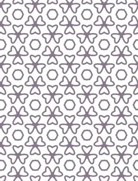 Geometric ornamental vector pattern. Seamless design texture. Stock Illustration
