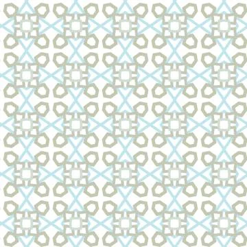 Geometric ornamental vector pattern. Seamless design texture. Illustrazione stock