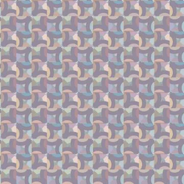 Geometric ornamental vector pattern. Seamless design texture. Illustrazione stock