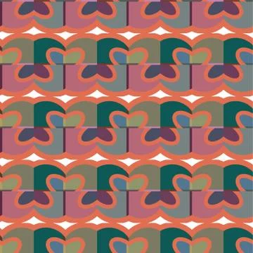 Geometric ornamental vector pattern. Seamless design texture. Illustrazione stock