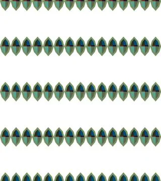 Geometric ornamental vector pattern. Seamless design texture. Illustrazione stock