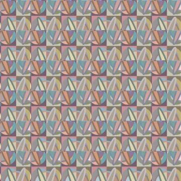 Geometric ornamental vector pattern. Seamless design texture. Illustrazione stock