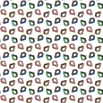 Geometric ornamental vector pattern. Seamless design texture. Stock Illustration