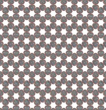 Geometric ornamental vector pattern. Seamless design texture. Stock Illustration