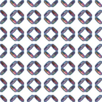Geometric ornamental vector pattern. Seamless design texture. イラスト素材