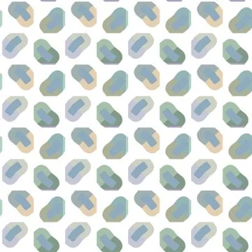Geometric ornamental vector pattern. Seamless design texture. Stock Illustration