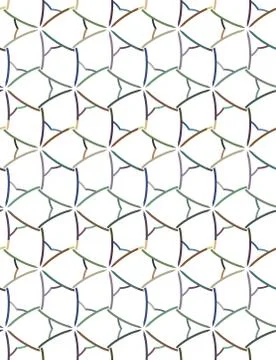 Geometric ornamental vector pattern. Seamless design texture. Stockillustratie