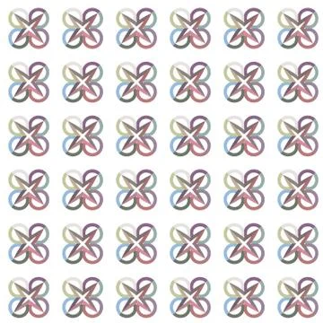Geometric ornamental vector pattern. Seamless design texture. Stock Illustration
