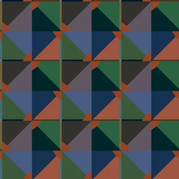 Geometric ornamental vector pattern. Seamless design texture. 스톡 일러스트