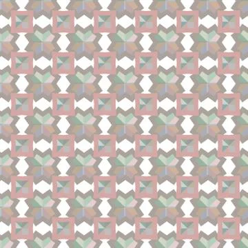 Geometric ornamental vector pattern. Seamless design texture. 스톡 일러스트
