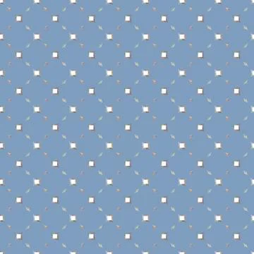 Geometric ornamental vector pattern. Seamless design texture. Illustrazione stock