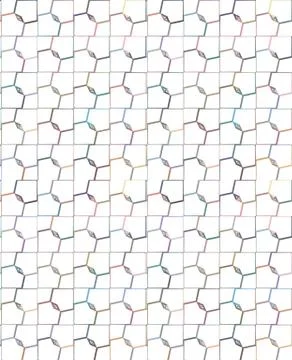 Geometric ornamental vector pattern. Seamless design texture. Stock Illustration
